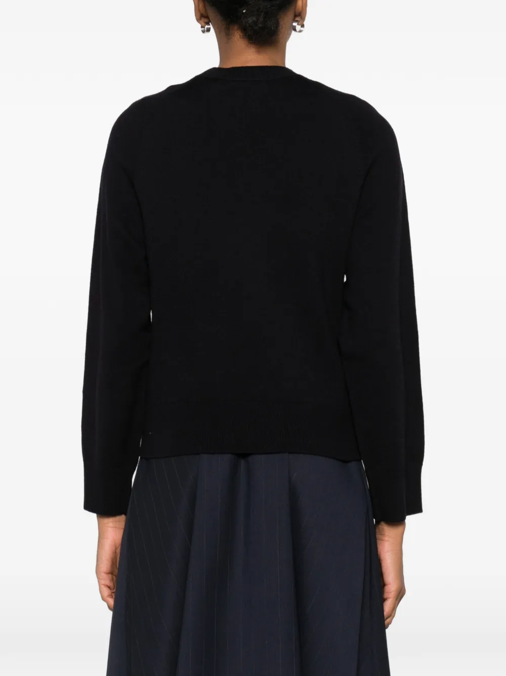 Maje Sweater met patroon Blauw