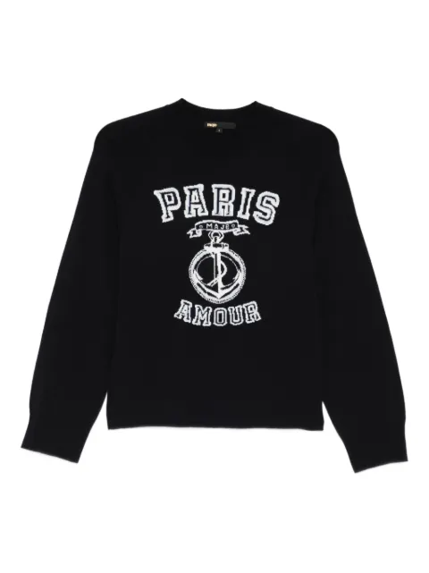 Maje sudadera con motivo Paris