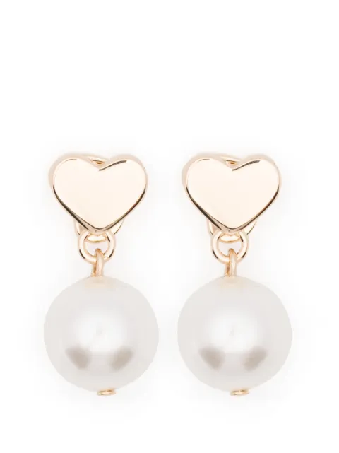 Maje heart glass earrings