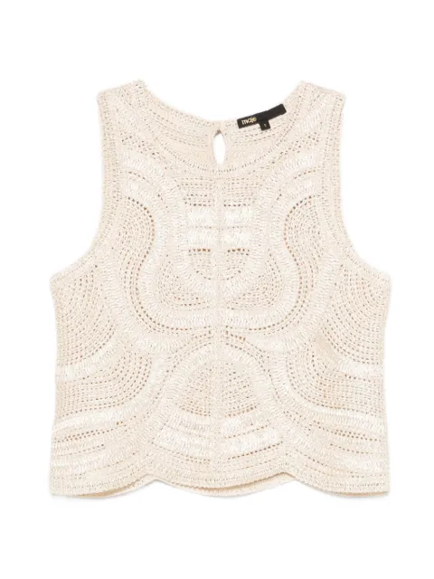 Maje top de crochet