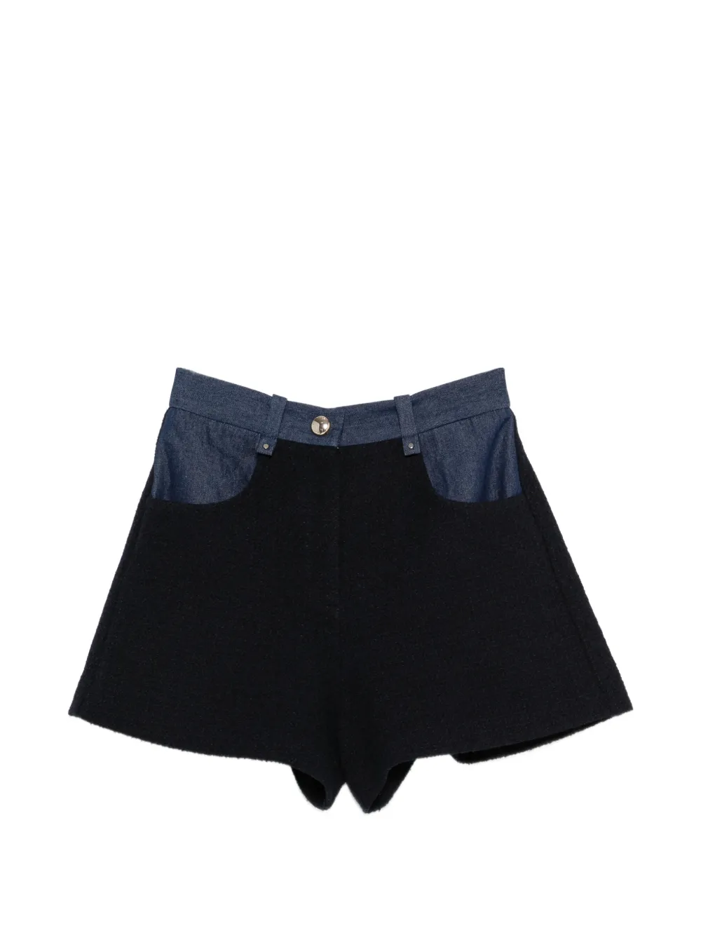 Maje pocket shorts - Nero