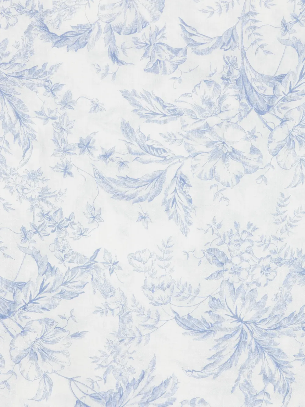  Maje Floral-pattern Scarf - White 