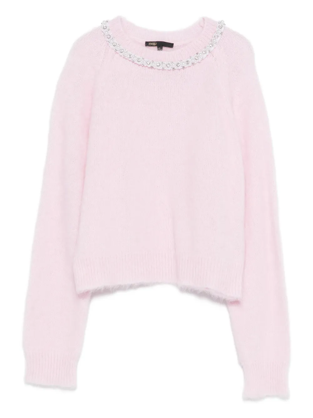 Maje Maglione girocollo - Rosa