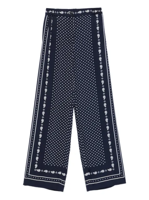 Maje polka-dot trousers