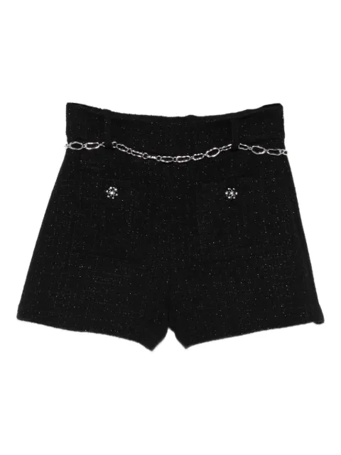 Maje short court à taille ceinturée