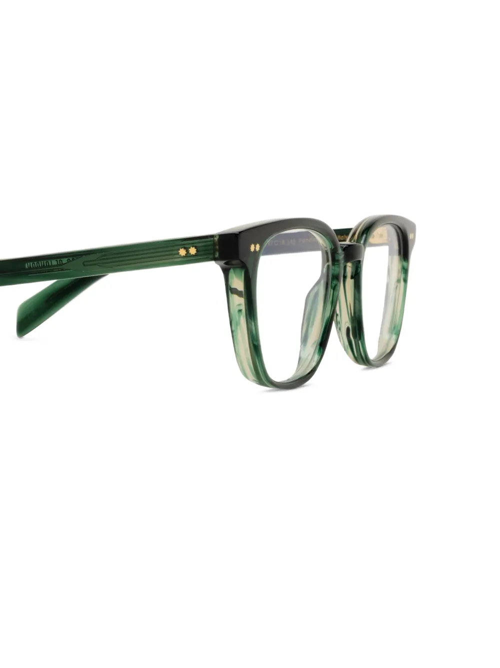 Cutler & Gross Bril met cat-eye montuur Groen