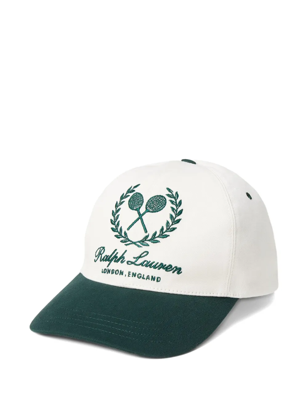 Ralph Lauren Purple Label クレスト キャップ - ホワイト
