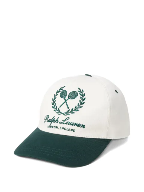 Ralph Lauren Purple Label gorra con distintivo bordado
