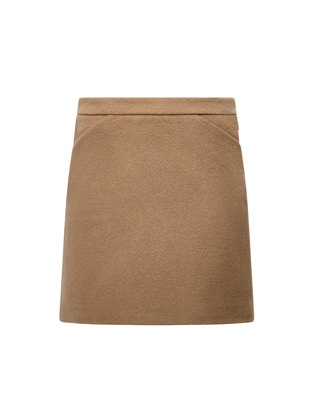 Another Tomorrow tailored mini skirt - Bruin