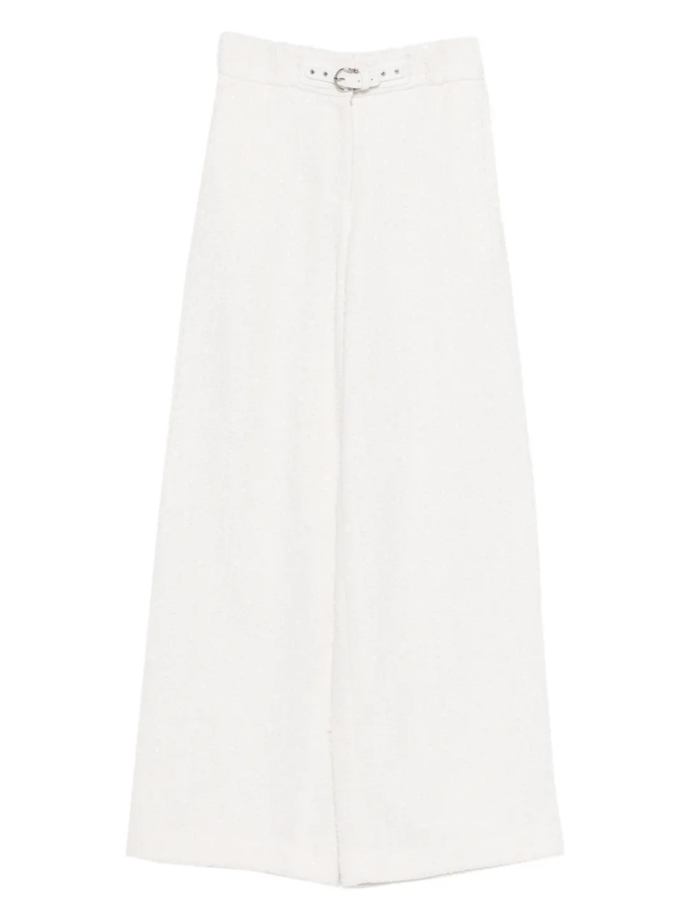 Maje belt flared trousers | blanco | Image 1
