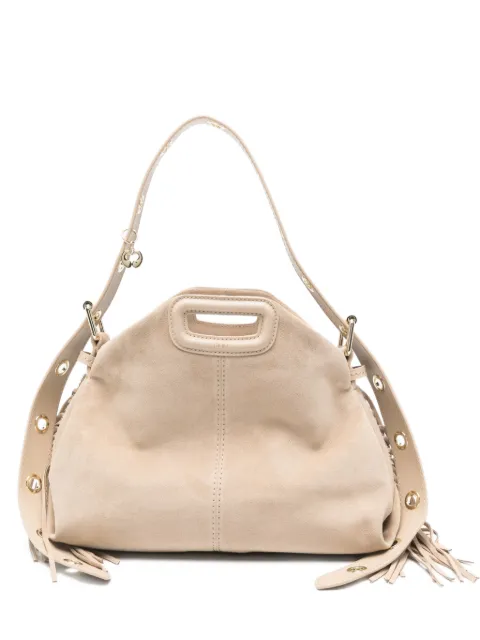 Maje fringed-detail tote bag