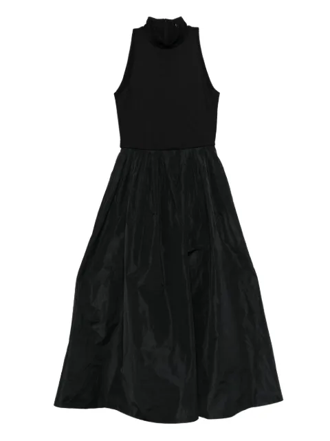 Maje turtleneck sleeveless midi dress