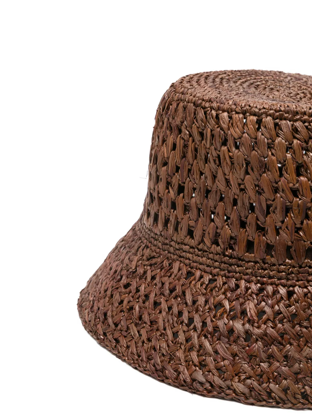  Maje Woven Hat - Brown 