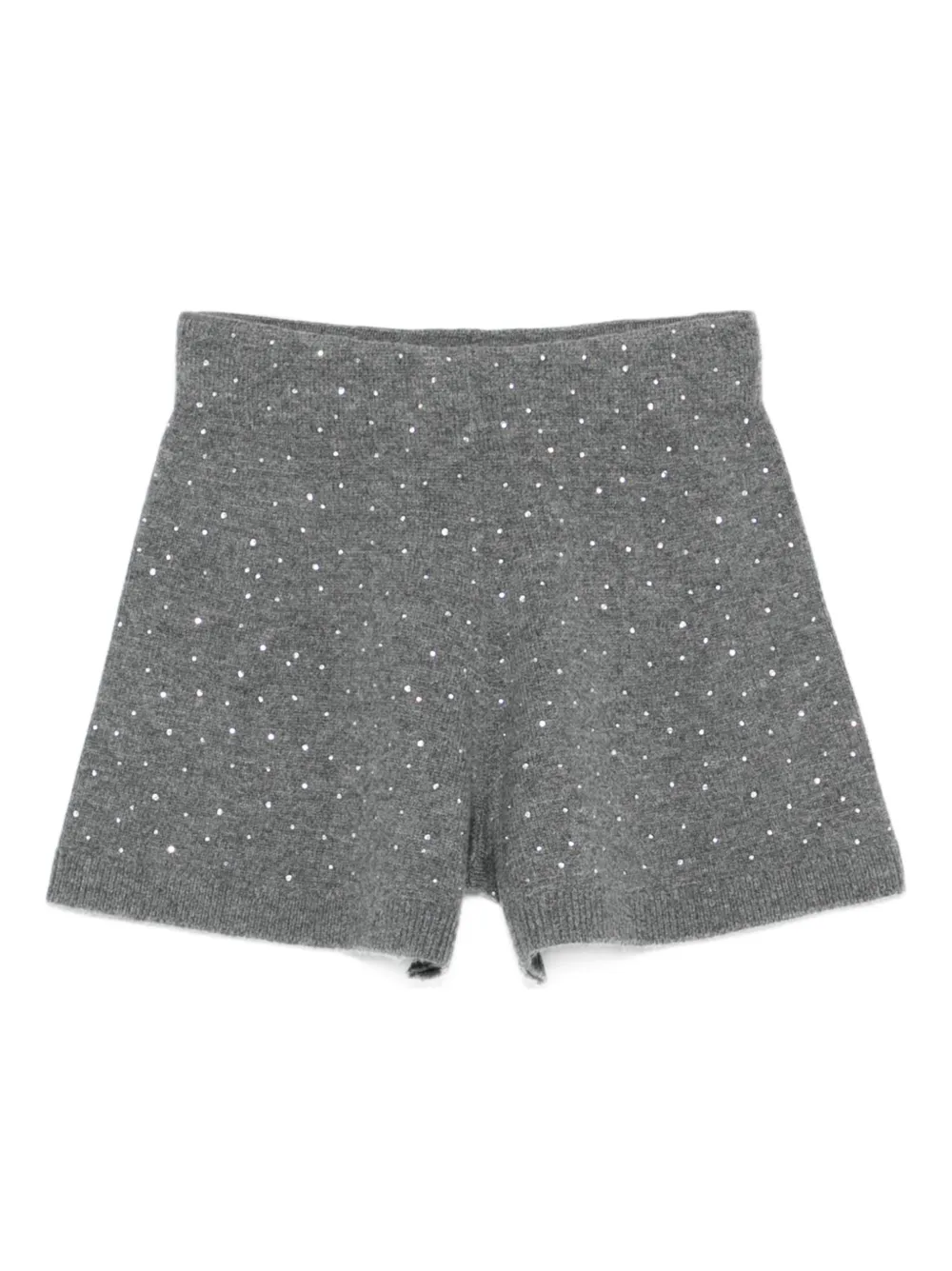 Maje embellished shorts - Grey