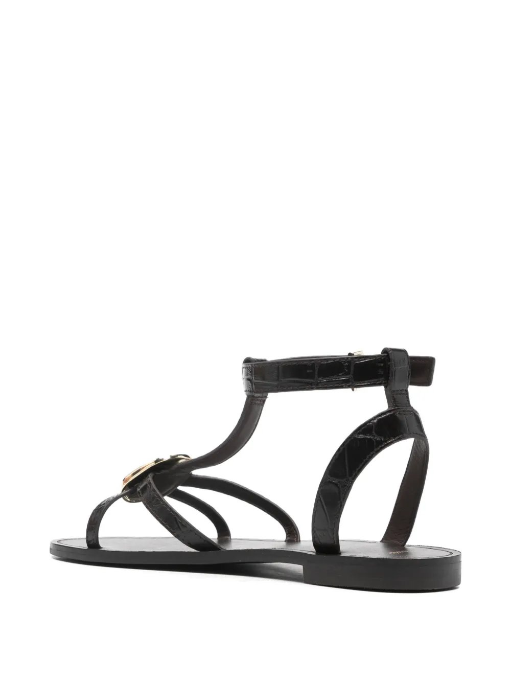 Maje Sandalen met gesp Zwart