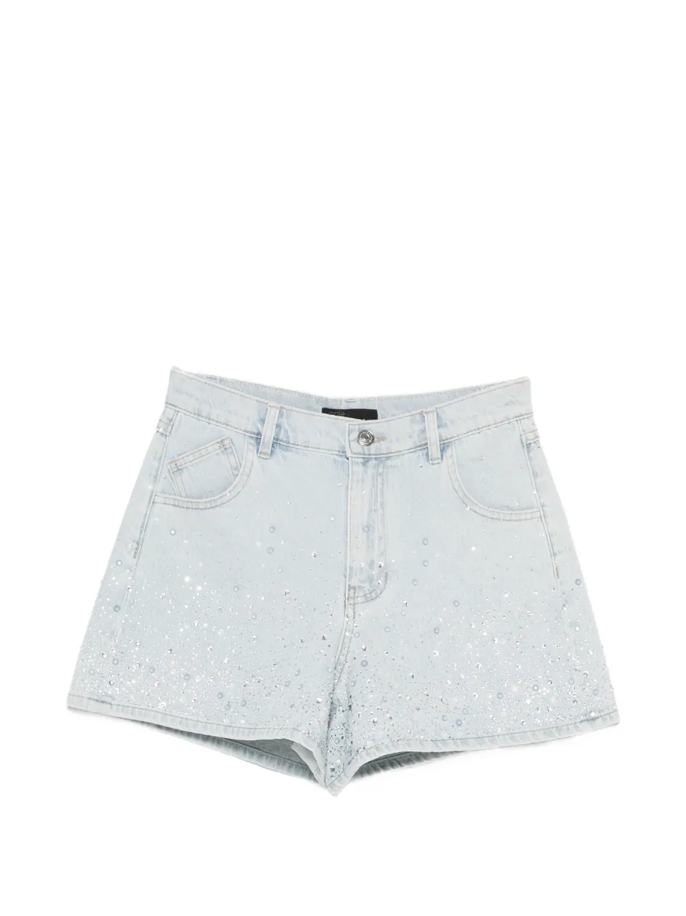 Maje Shorts con decorazione - Blu