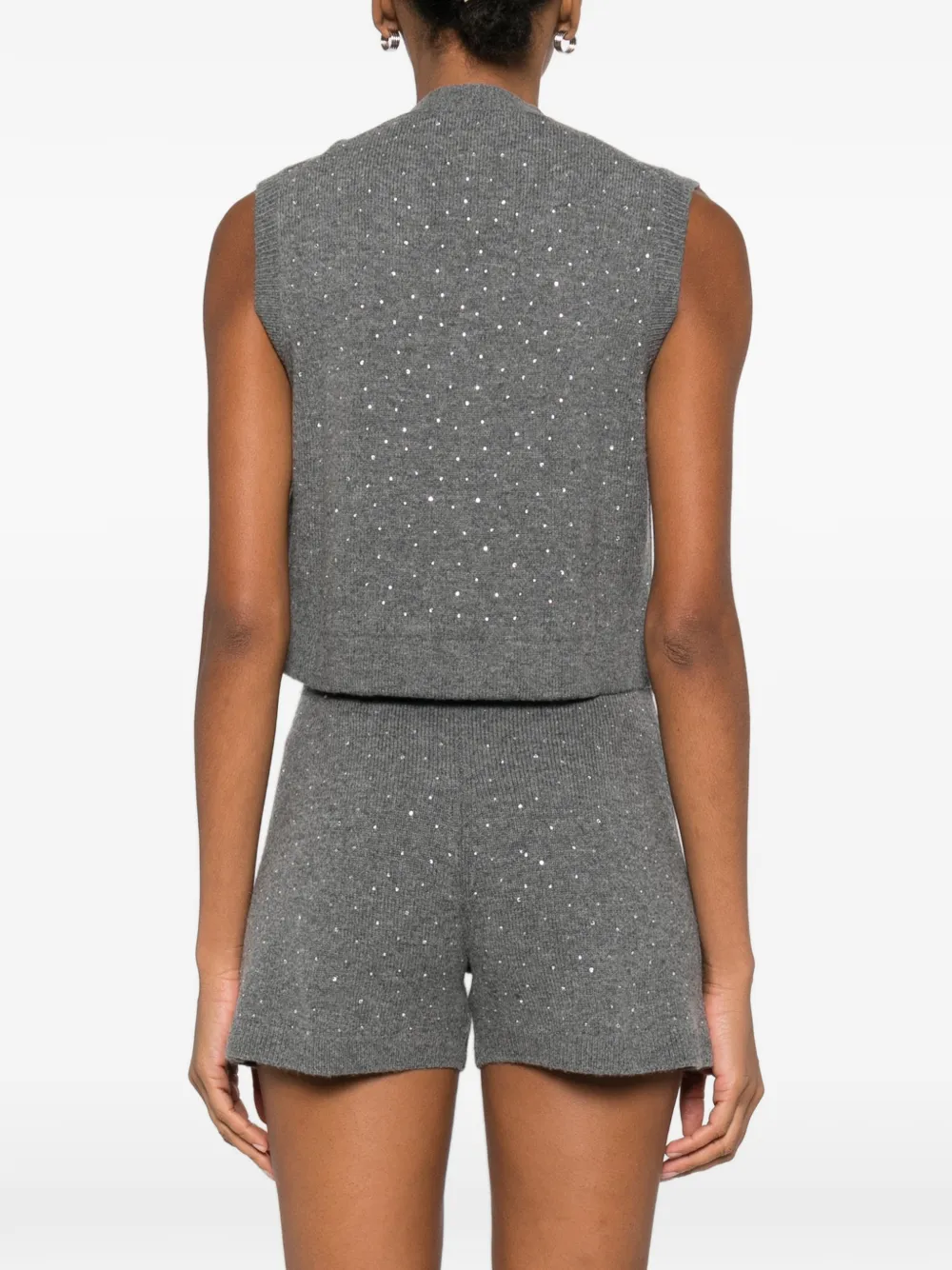 Button Embellished Polo Top