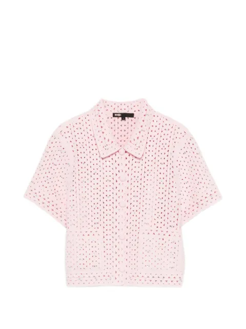 Maje crochet shirt