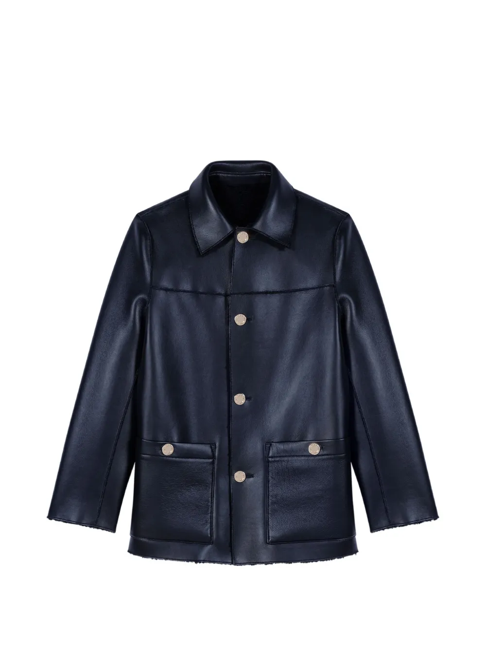 Maje Giacca reversibile - Blu