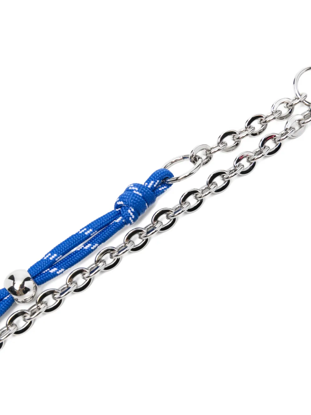  Maje Chain Hone Keyring - Silver 