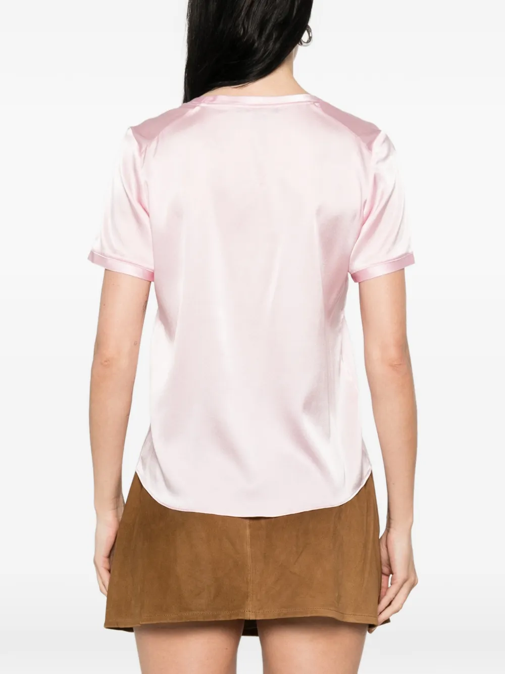 Maje Top met korte mouwen Roze
