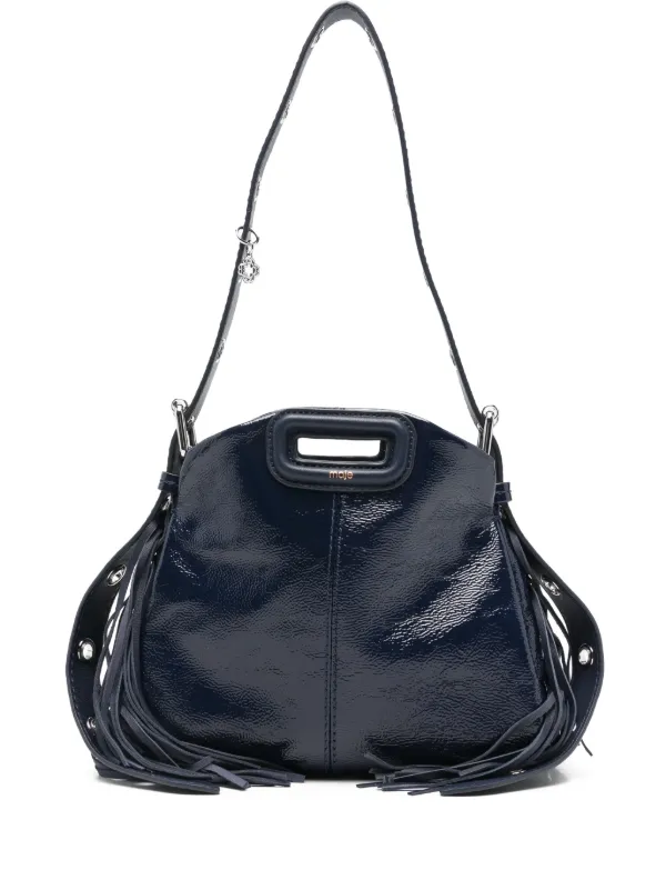 バッグ May Maje Bolsa Miss M Mini Com Franjas | Azul | FARFETCH BR