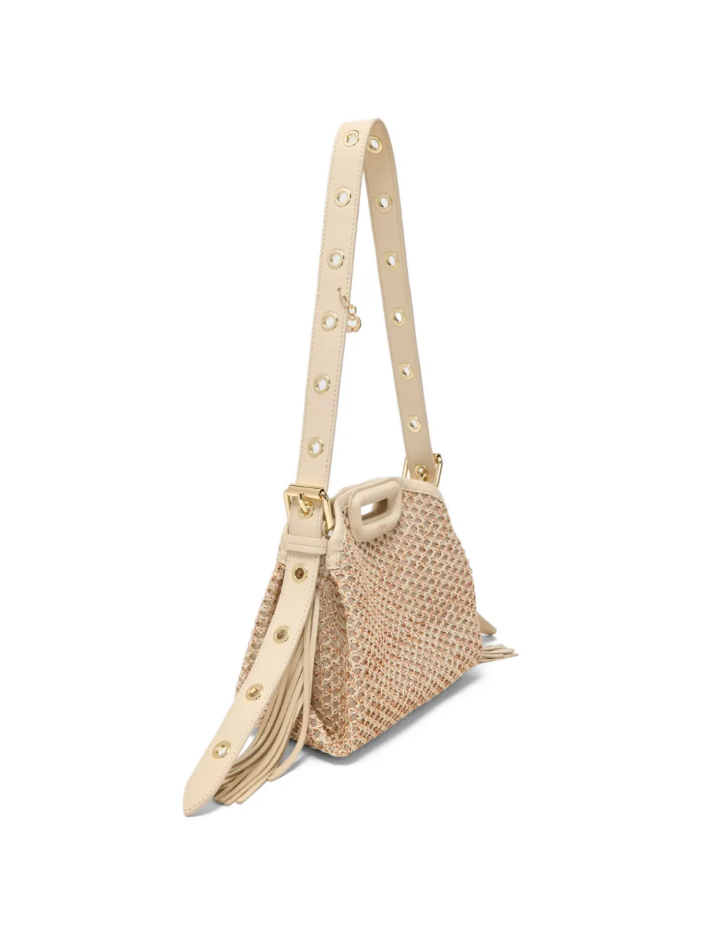 Maje Miss M mini-tas Beige