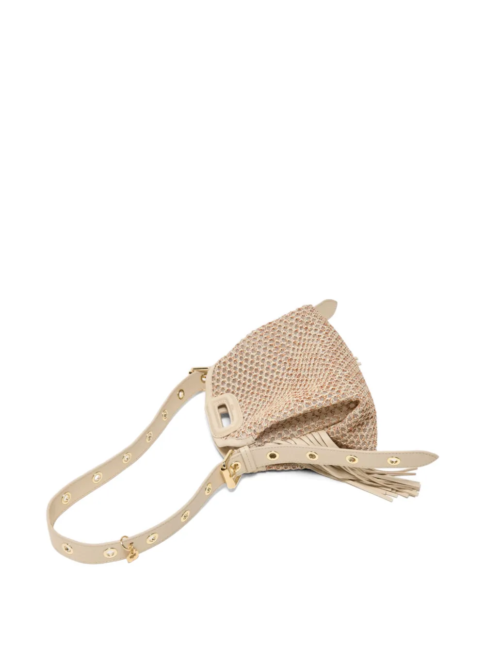 Maje Miss M mini-tas Beige