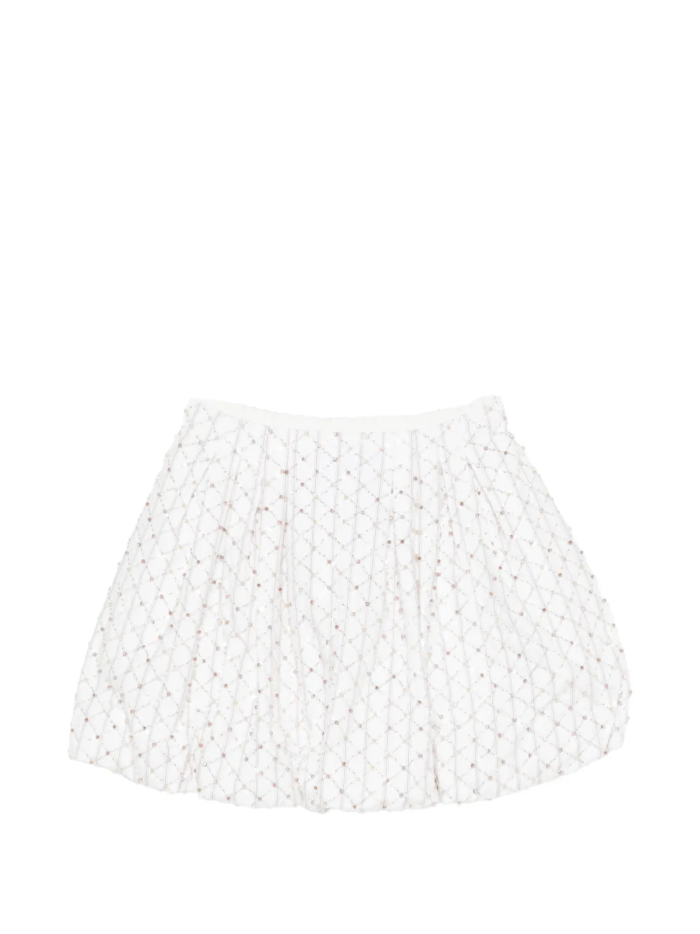 Maje Minigonna svasata - Bianco