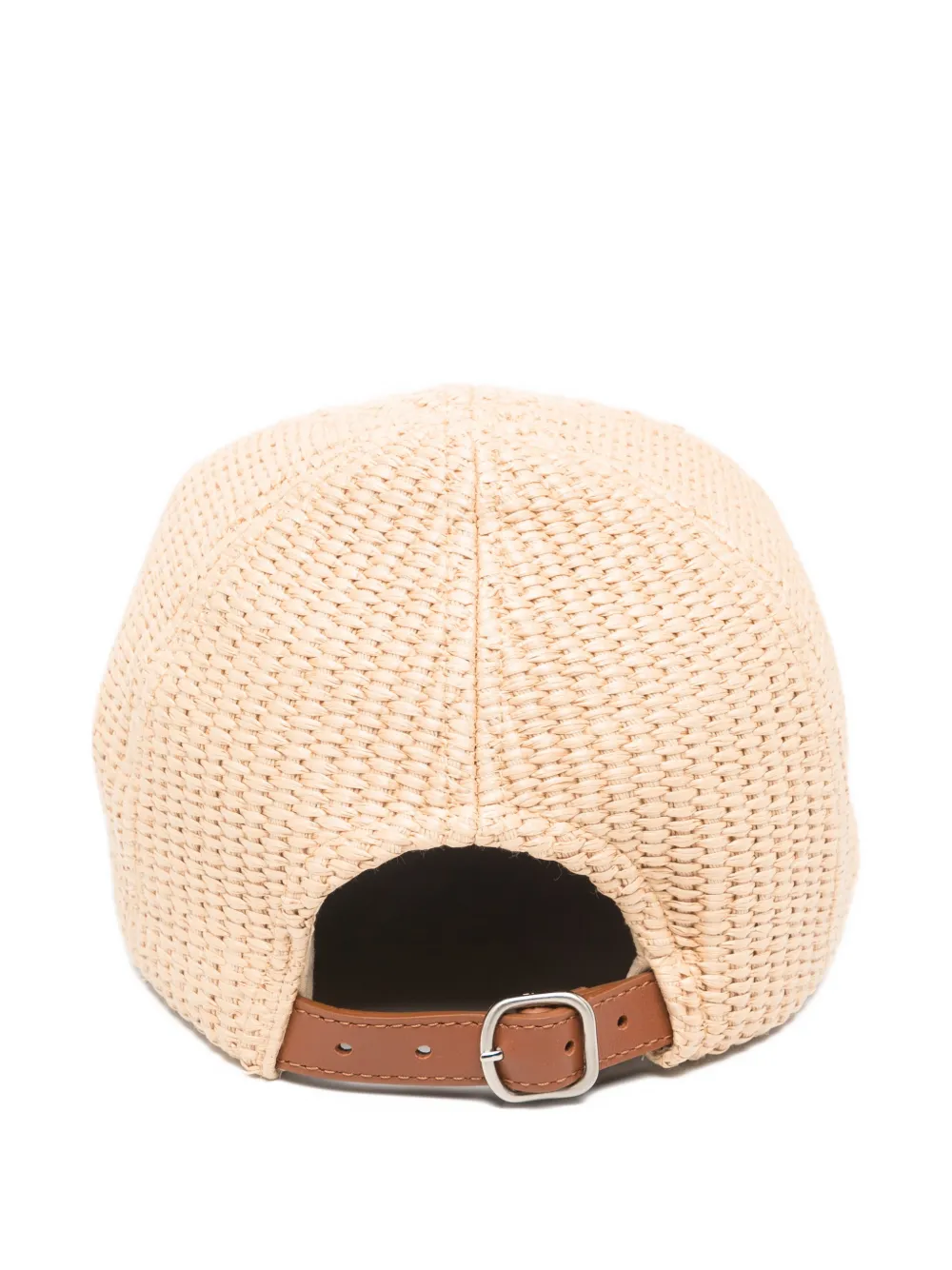 Maje Heart-motif Textured Cap - Neutrals 