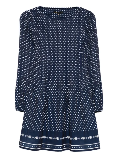 Maje polka dot mini dress
