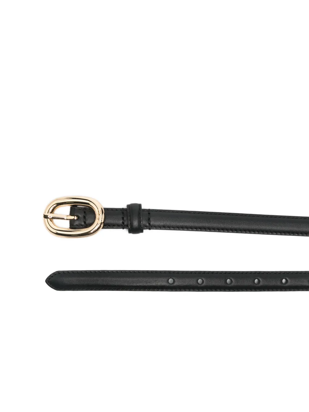 Oval-Buckle Belt