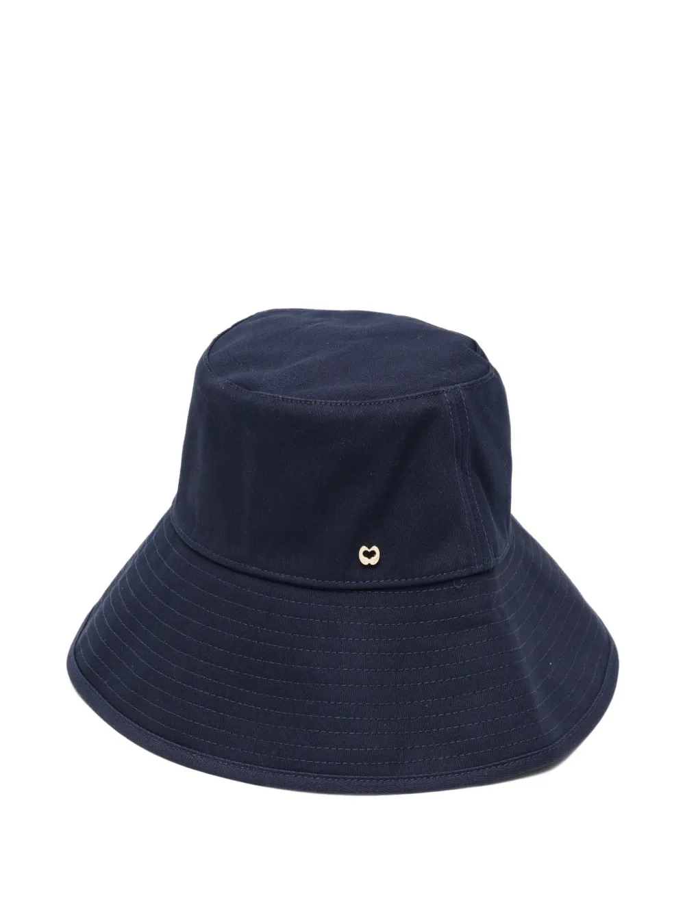 Maje logo-plaque bucket hat - Blu