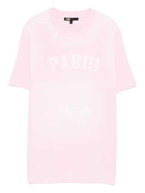 Maje t-shirt brodé en coton