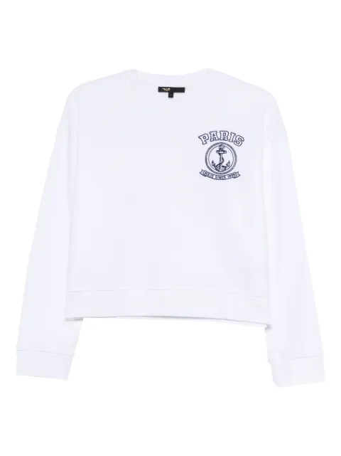 Maje sudadera con motivo bordado