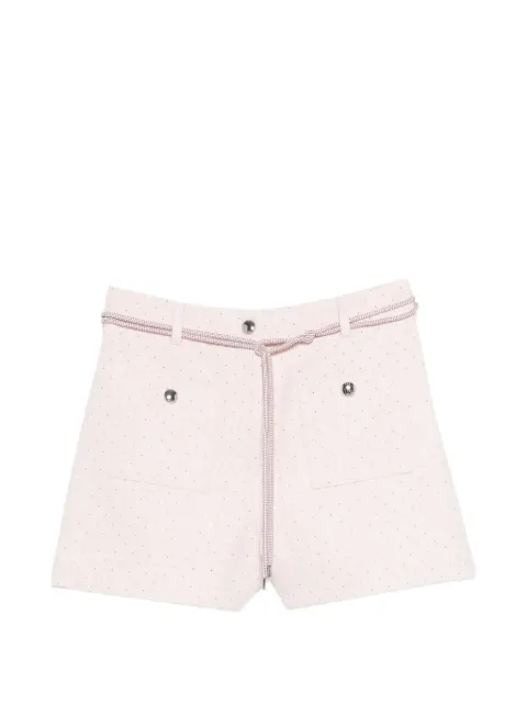 Maje embellished tailored shorts
