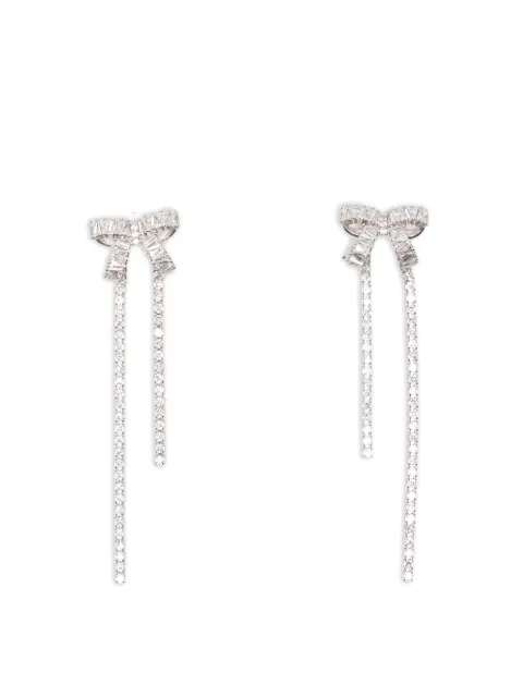 Maje bow-motif earrings