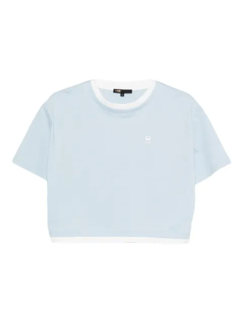 Maje logo-embroidered T-shirt