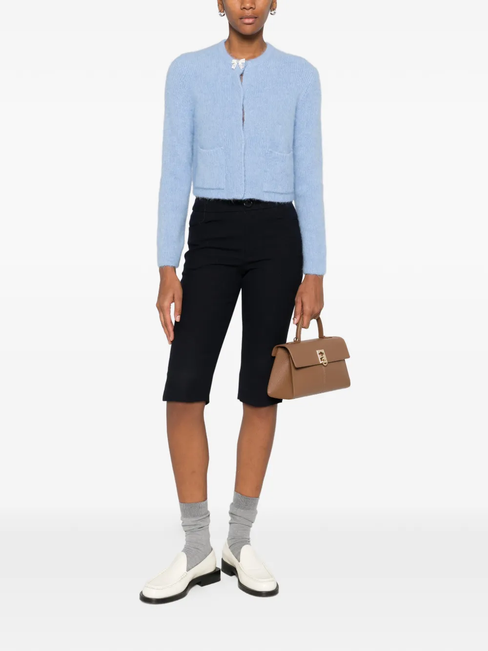 Maje bow-detail long-sleeves cardigan | Cardigans | Image 2