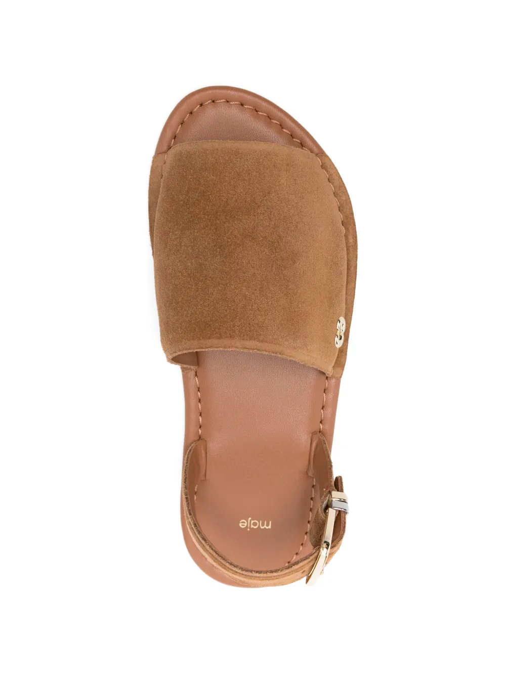 Maje Sandalen met gesp Bruin