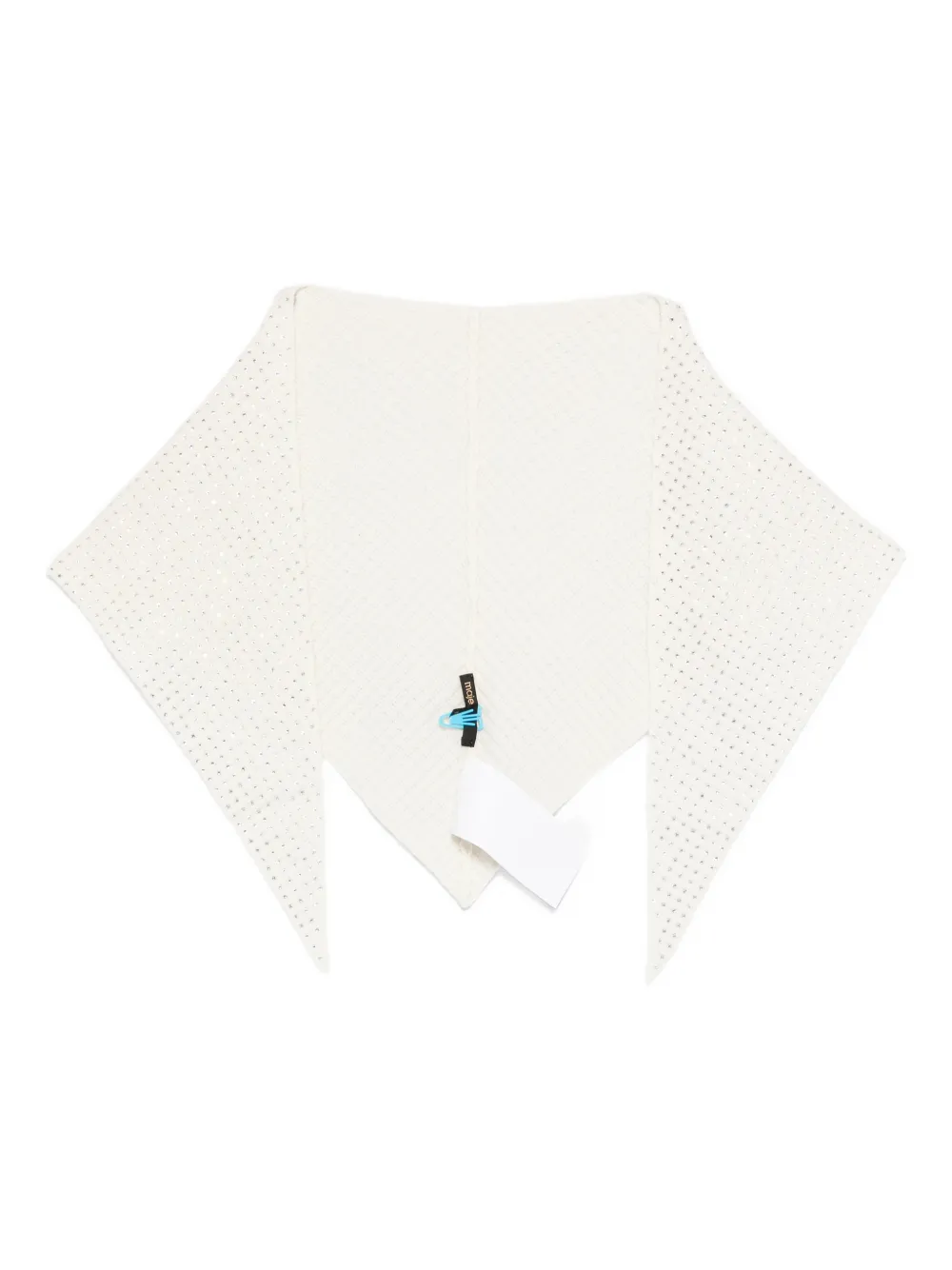 Maje rhinestone-embellished scarf - Toni neutri