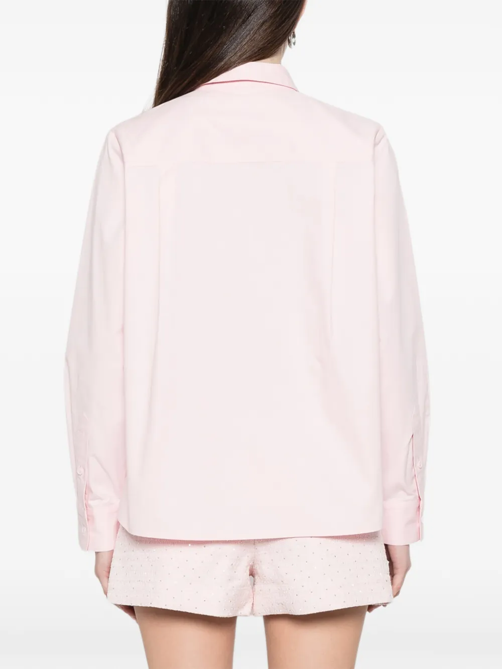 Maje Blouse met borstzak Roze