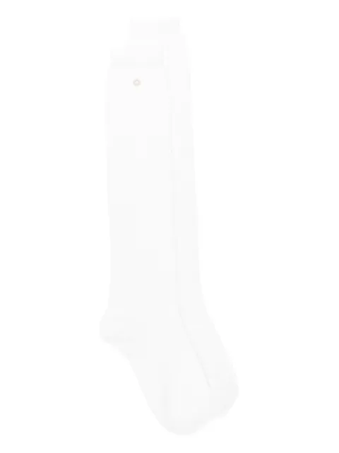 Maje flower appliqué socks