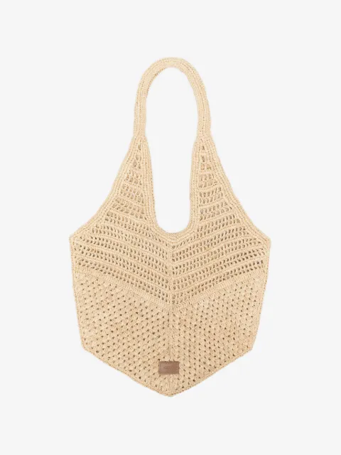 Maje sac cabas en raphia