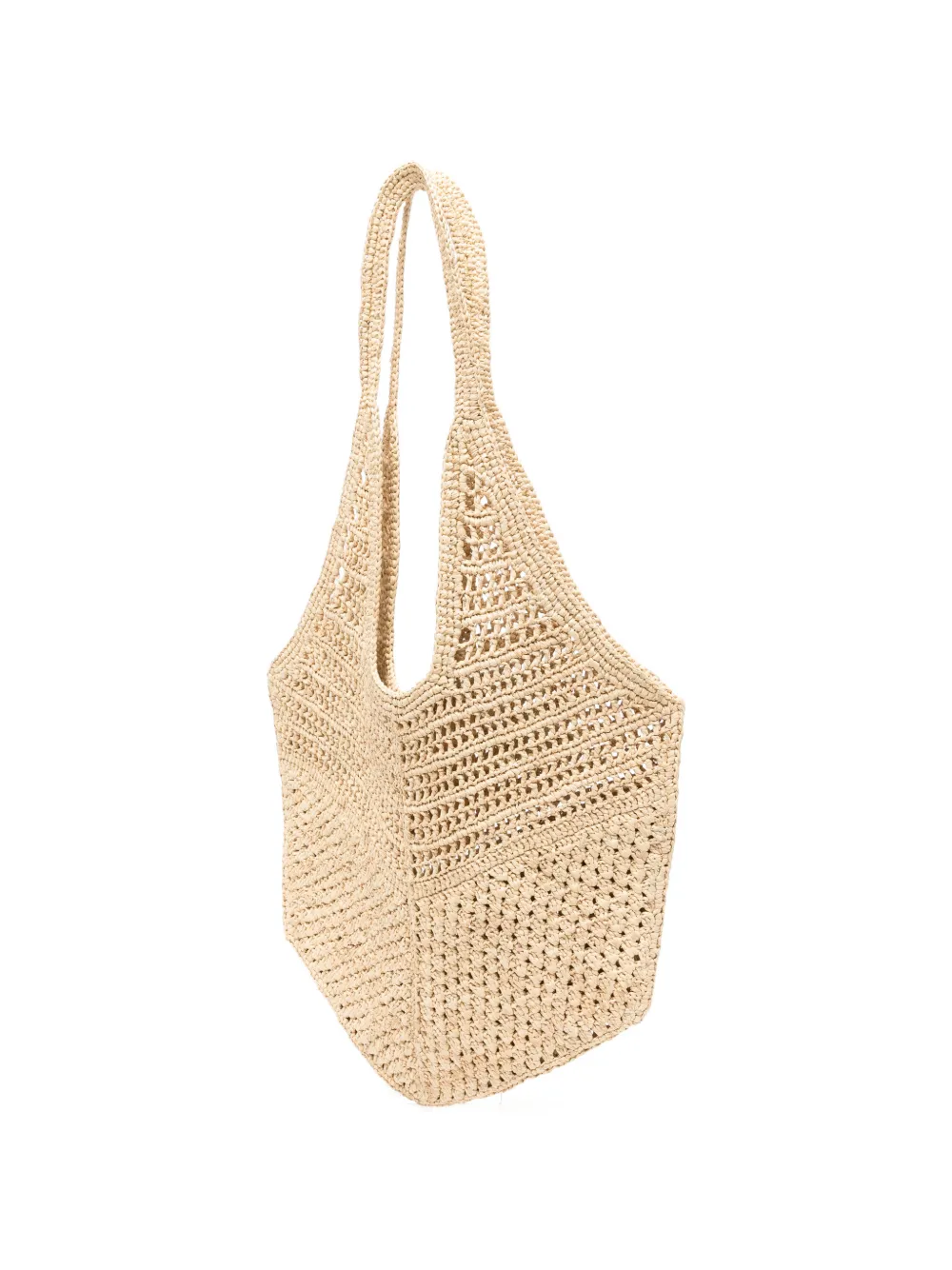 Maje Raffia shopper Beige