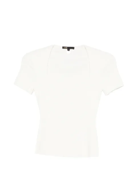Maje футболка с квадратным вырезом