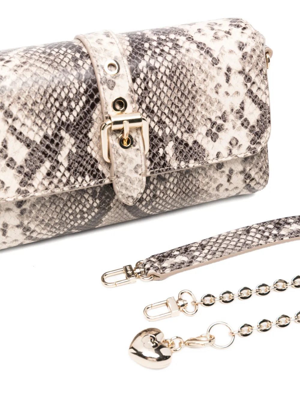 Maje Miss M wandeltas met python-effect Beige