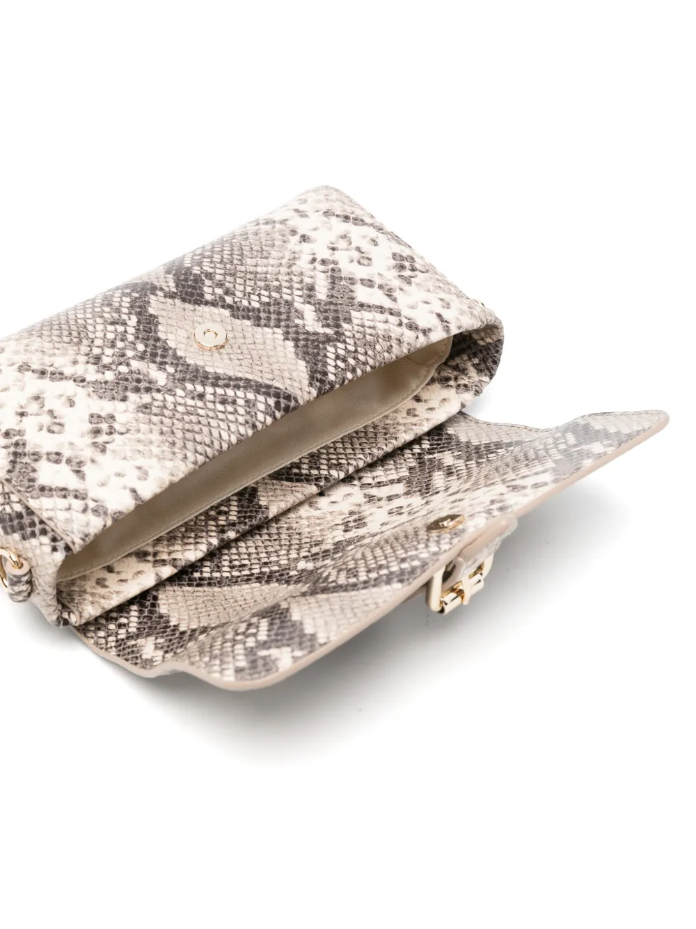 Maje Miss M wandeltas met python-effect Beige