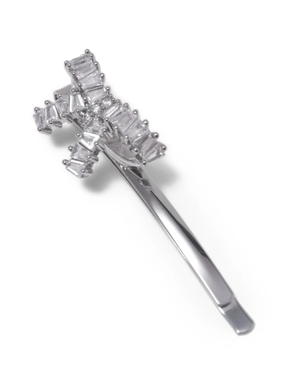 Maje Barrette met strik en stras Zilver