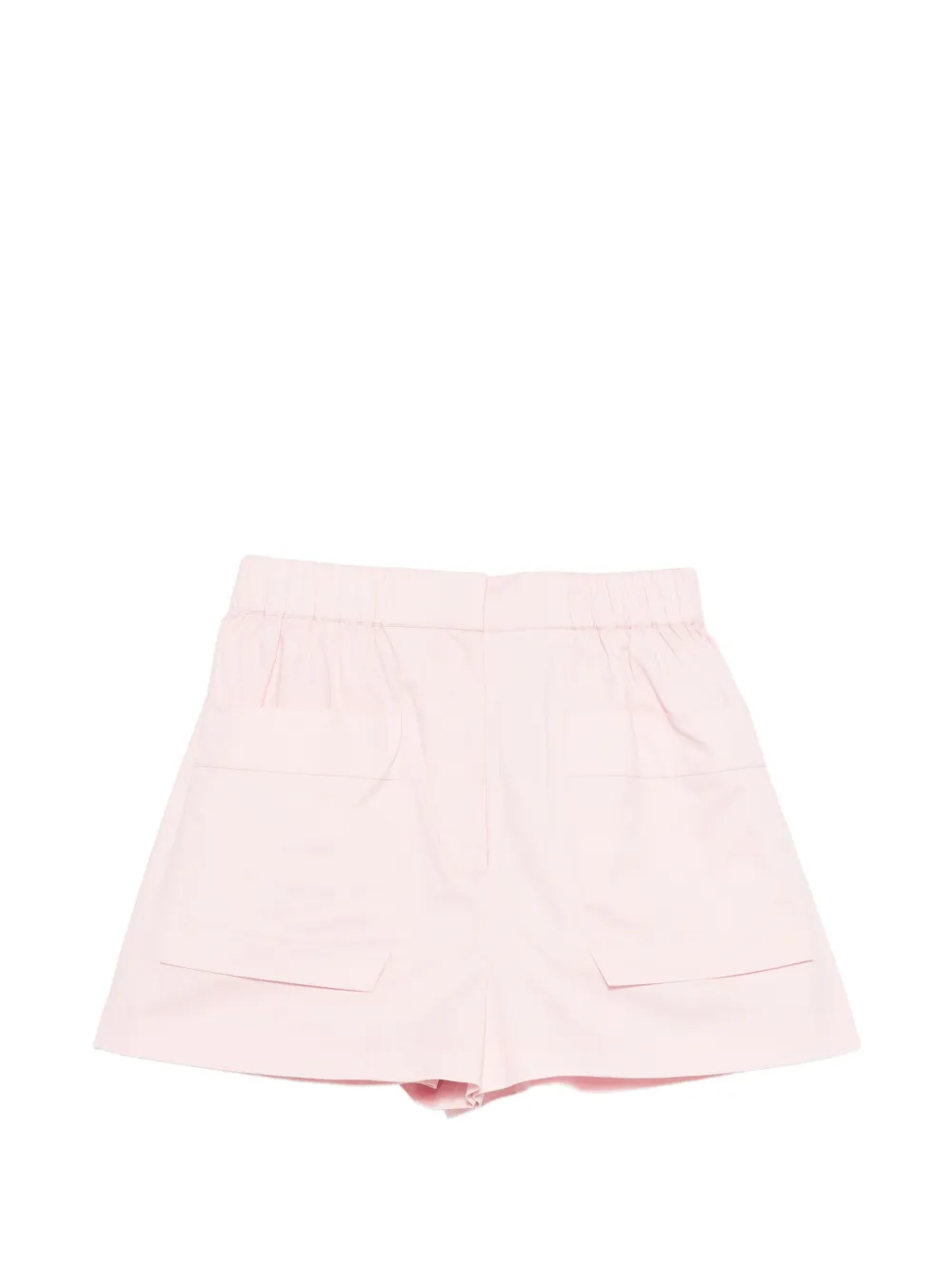 Maje elastic-waistband shorts - Rosa